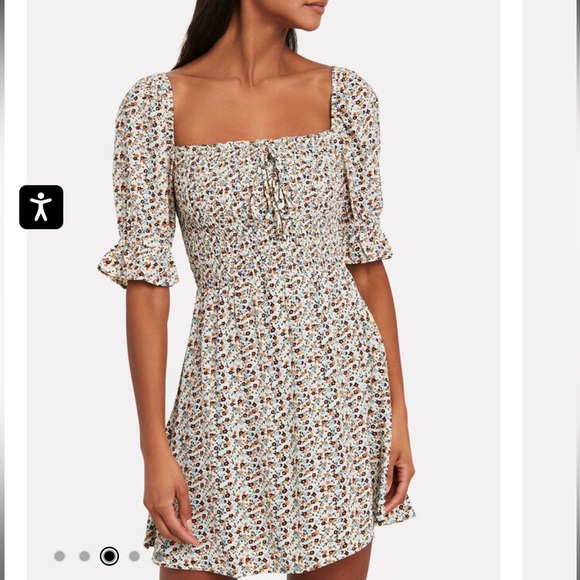 LIKE NEW! FAITHFULL THE BRAND BELDHI FLORAL MINI DRESS - Picture 4 of 14